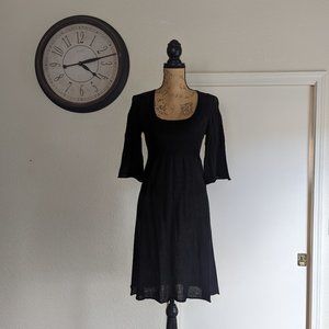 Susina Black Knitted Dress